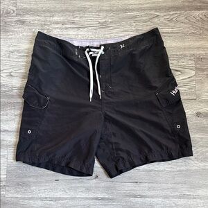 Hurley Dark Board Shorts with Pockets